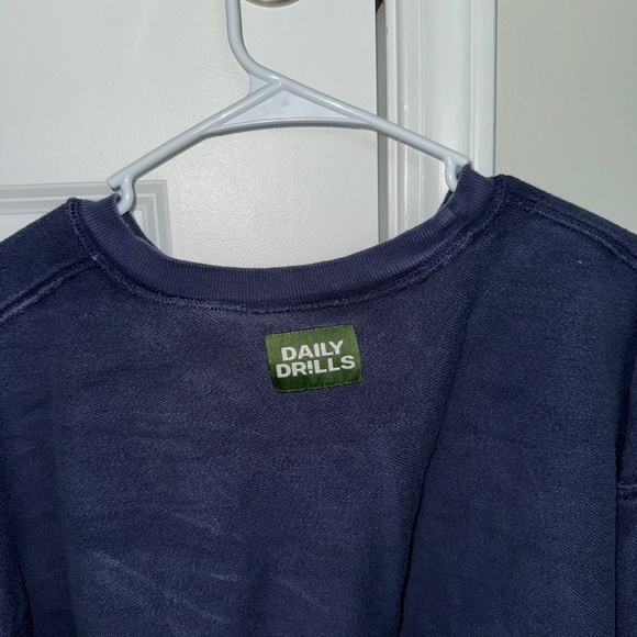 Daily Drills Sweatshirt Navy XS/S - Picture 2 of 5